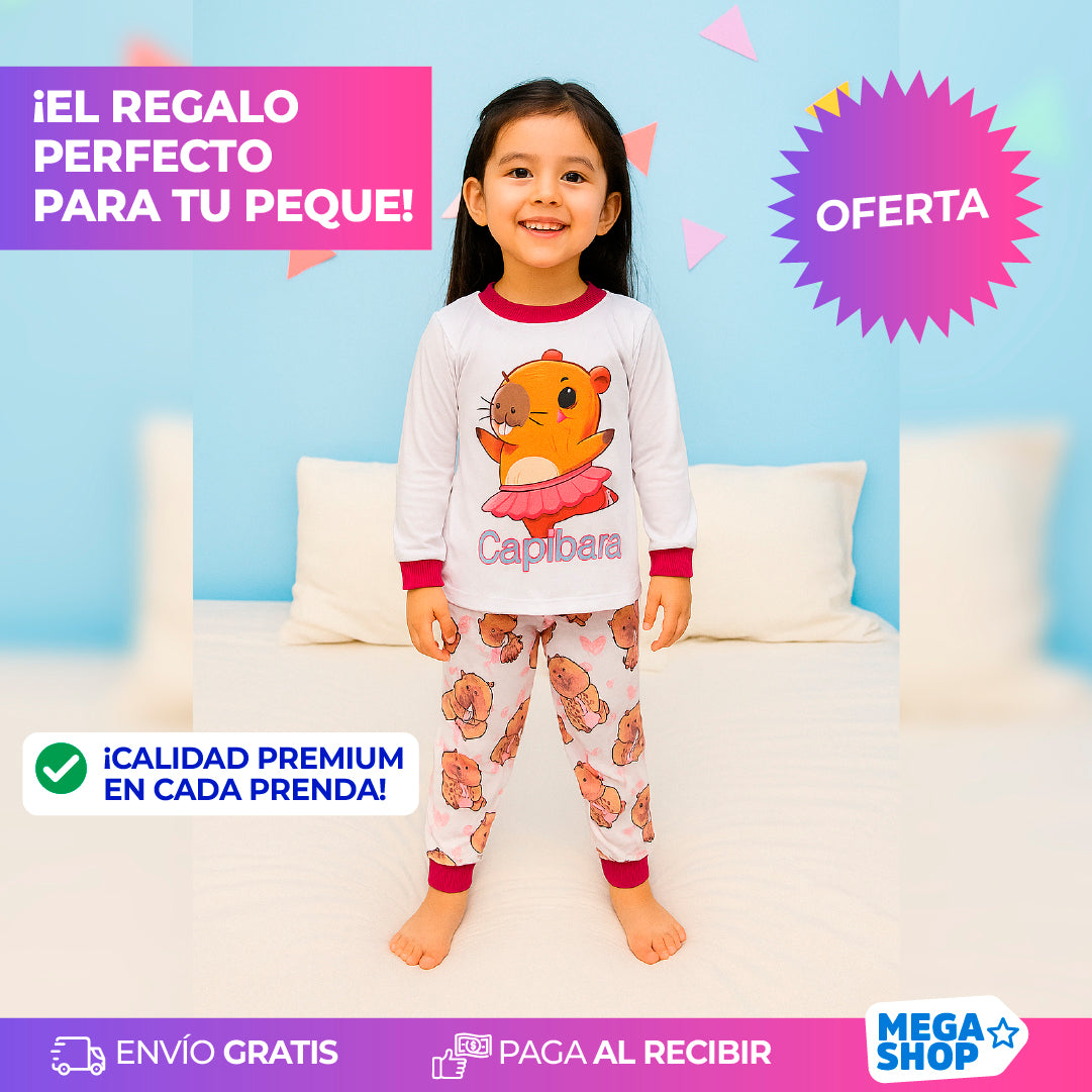 3 PIJAMAS NIÑA